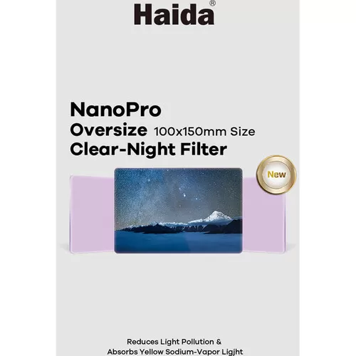 Filter Haida Nano Pro MC Clear-Night (100x150mm) - HD4650