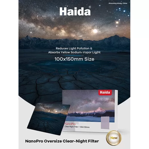 Filter Haida Nano Pro MC Clear-Night (100x150mm) - HD4650