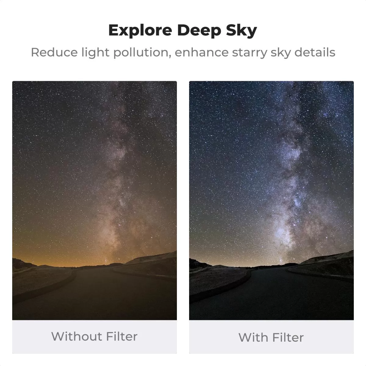 Filter K&F Concept Natural Night Filter 100X100mm - KF01.1144