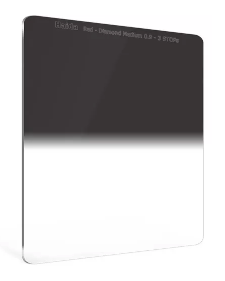 Filter Haida GND0.9 (3-Stops) 150x170mm Medium-Edge Graduated ND - Red Diamond M15 system - HD4391