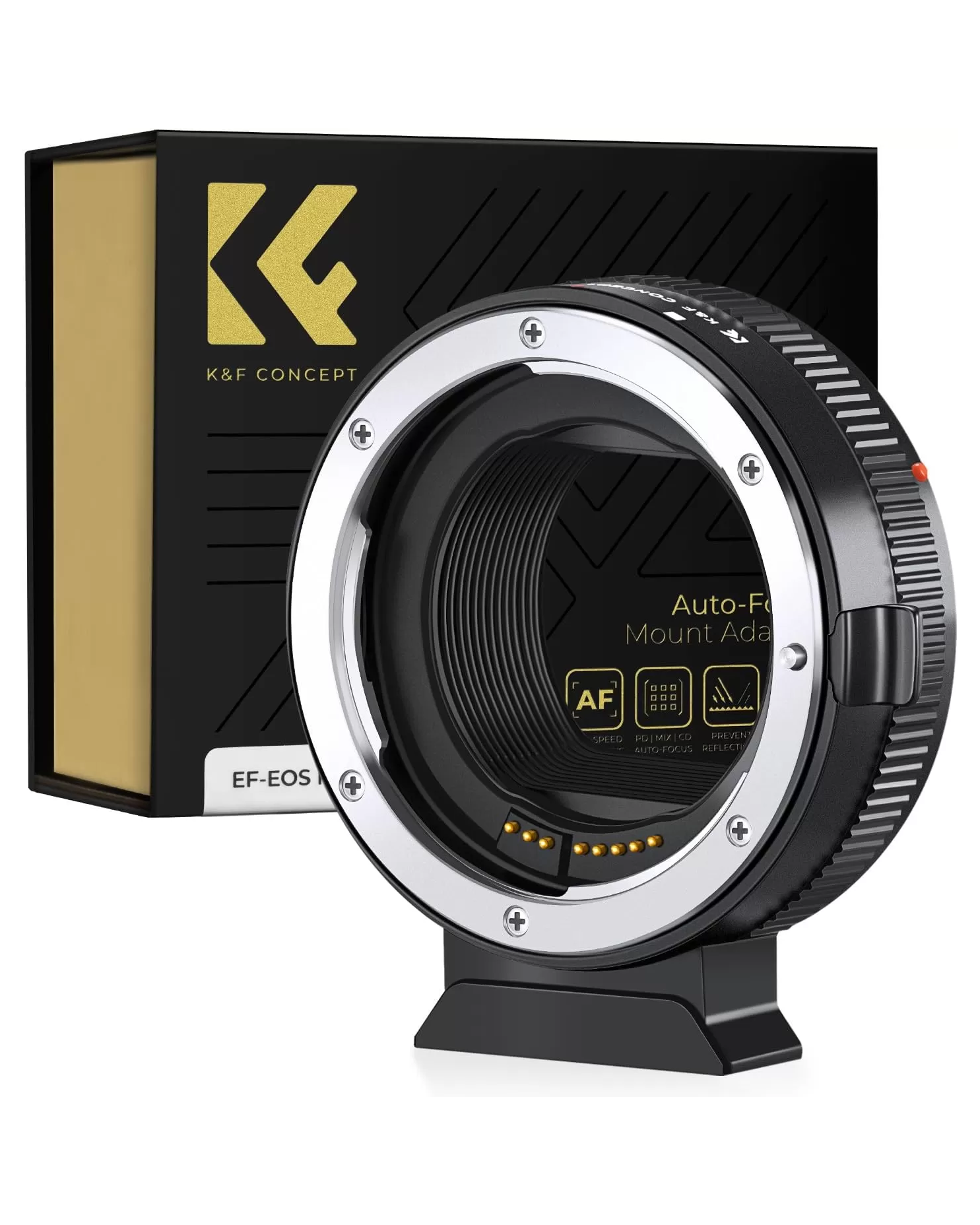 Adapter EF-EOS R II (EF-RF ii) K&F Concept Auto Focus - KF06.520