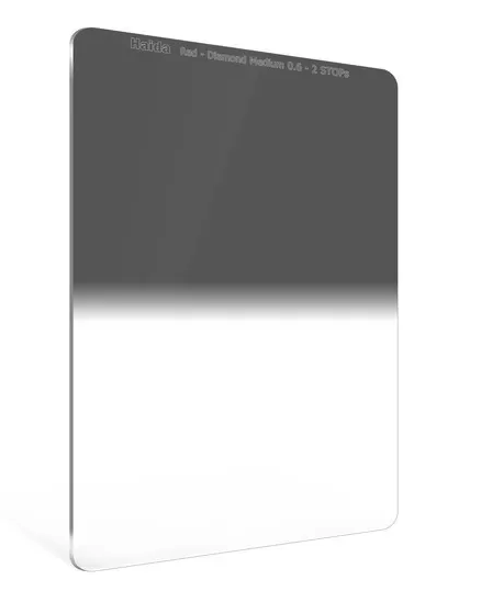 Haida Filter GND0.6 (2-Stops) 100x150mm Medium-Edge Graduated ND - Red Diamond - HD4281