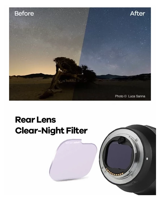 Haida Clear night for Sigma 14-24mm f2.8 Art (Sony E) Rear filter - Filter chụp phong cảnh đêm dùng cho lens Sigma 14-24mm f2.8 Art - E