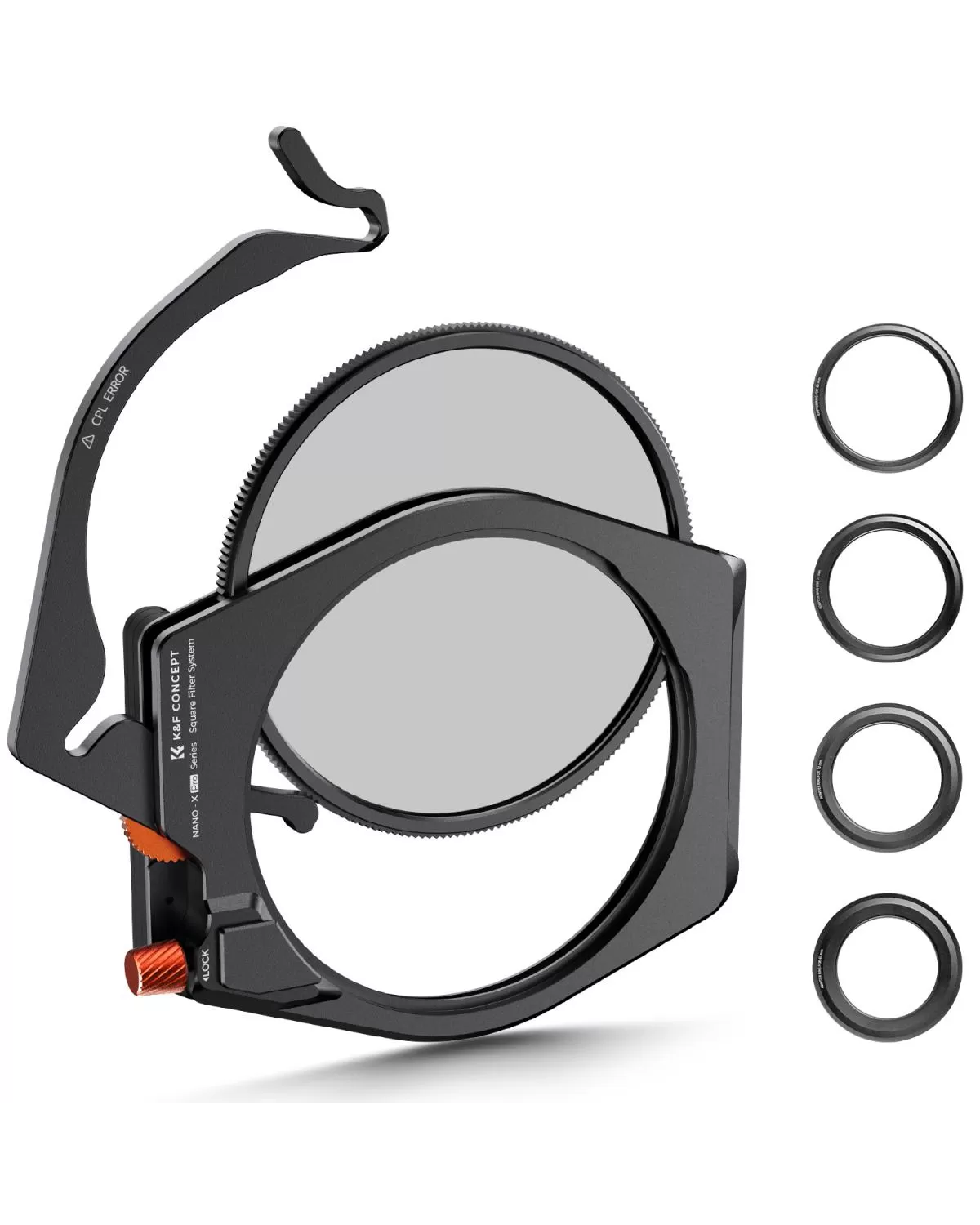 Bộ Square Filter Holder System X Pro Kit (holder + CPL filter + 4rings - SKU.1811