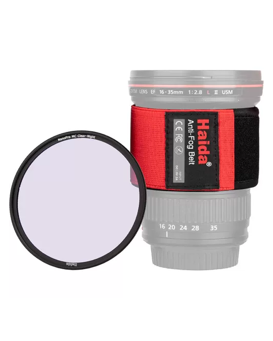 Bộ kit chụp đêm Haida Night Photography (Anti Fog Belt + filter Clear night) - HD4769