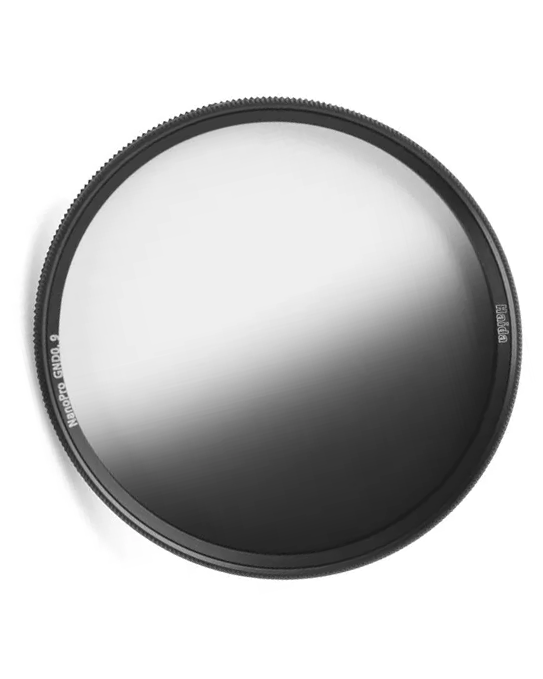 Haida filter Nano Pro MC GND0.9 (3‑Stops) Soft‑Edge Graduated / Size: 67mm - 72mm - 77mm - 82mm - 95mm - HD4220