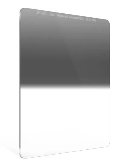 Haida filter GND0.6 (2 stops) 100x150mm Hard-Edge Reverse-Graduated ND Red Diamond - HD4290