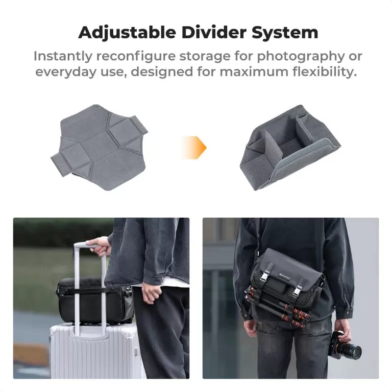 Túi máy ảnh K&F Concept Sling Bag 10L UrbanWander 11 - KF13.142