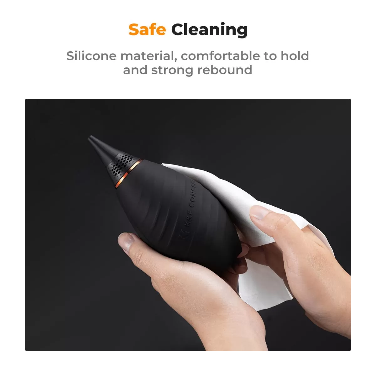 Bóng thổi bụi vệ sinh máy ảnh K&F Concept - KF08.043