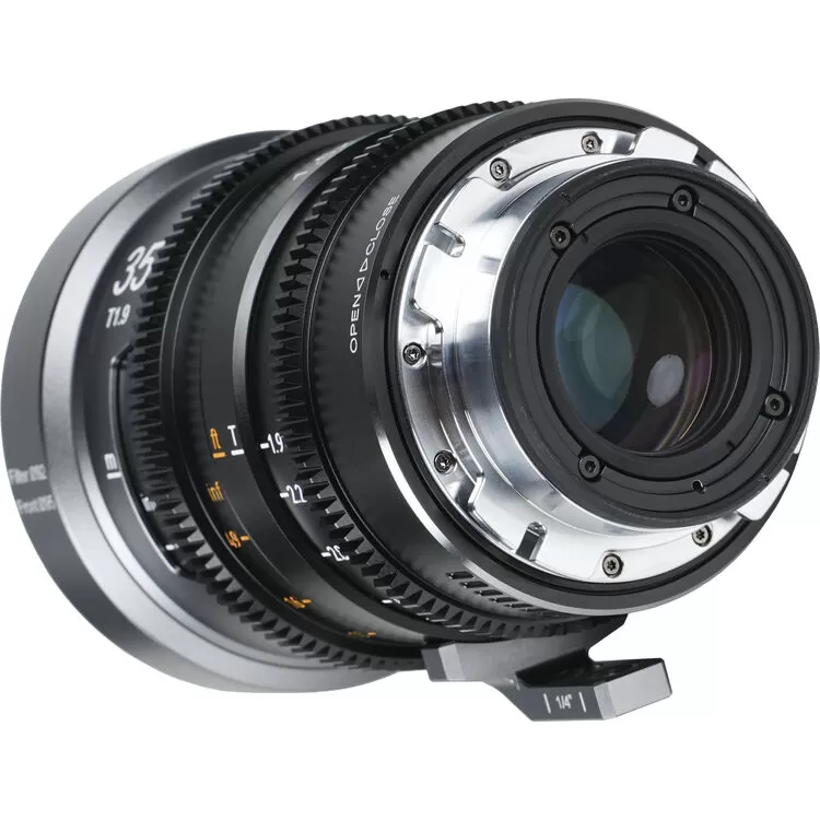 Ống kính cine anamorphic Sirui IronStar 35mm T1.9 Full Frame – 1.5x, PL/EF, Cinema Lens chuyên nghiệp