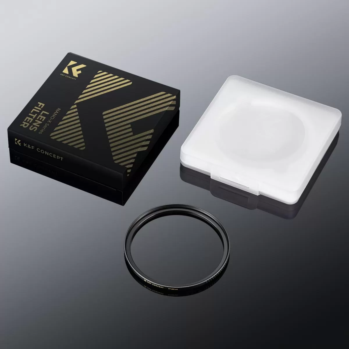 Vòng chuyển đổi filter K&F Concept (step-up ring) bằng đồng - KF05.314