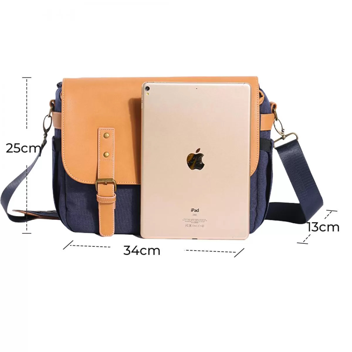 Túi đeo chéo đựng máy ảnh K&F Concept Sling Bag10L Urban Wander 04 - Màu xanh - KF13.062V1