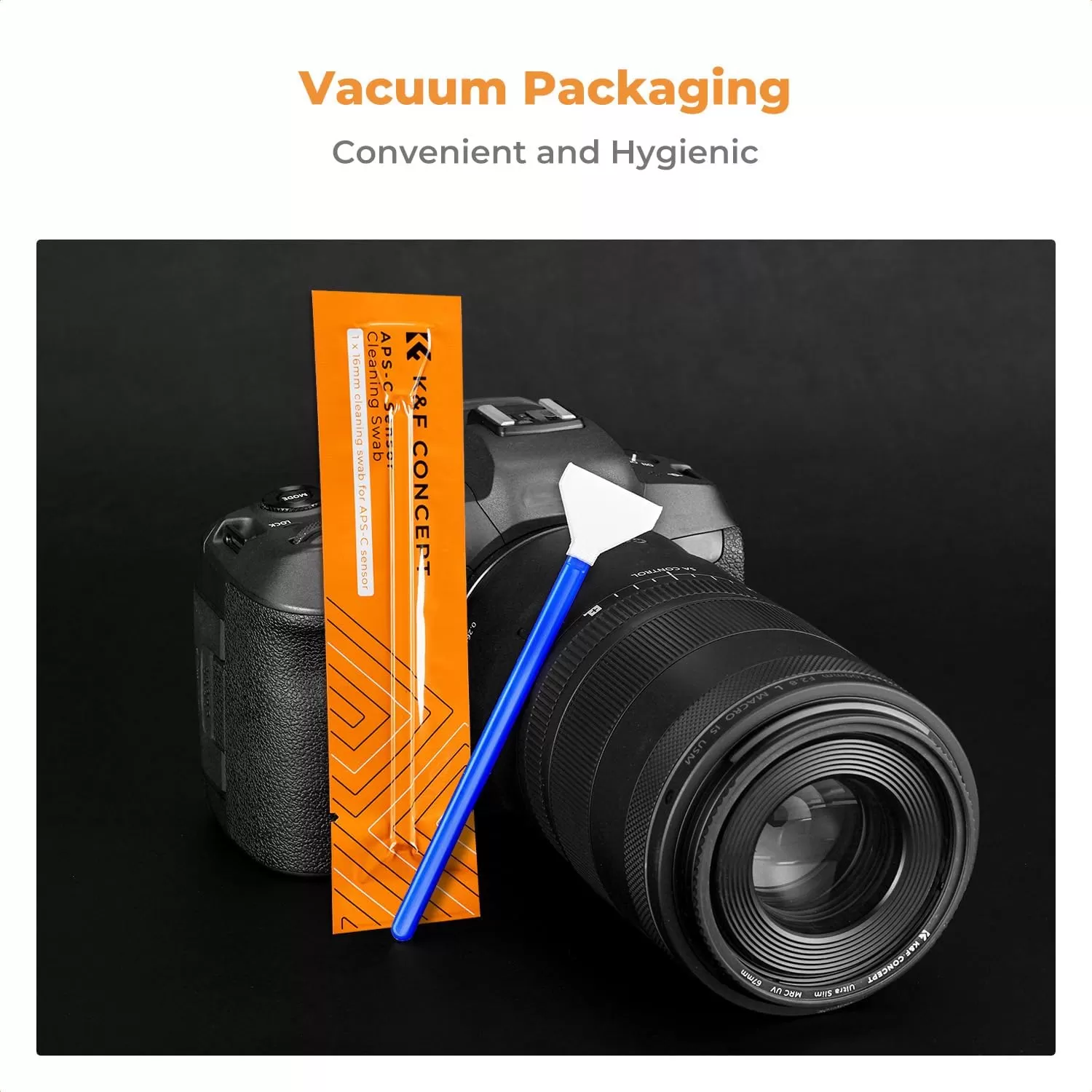 Hộp 20 que vệ sinh cảm biến K&F Concept 20pcs APS-C 16mm - SKU.1695