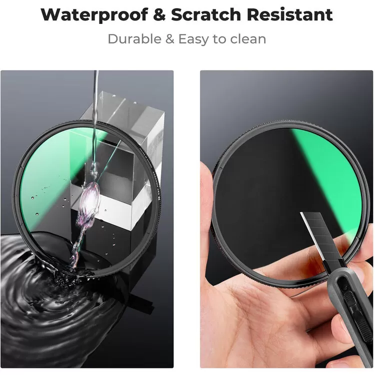 Filter phân cực CPL  - màu sắc trung thực, phản xạ siêu thấp K&F Concept - KF01.2893