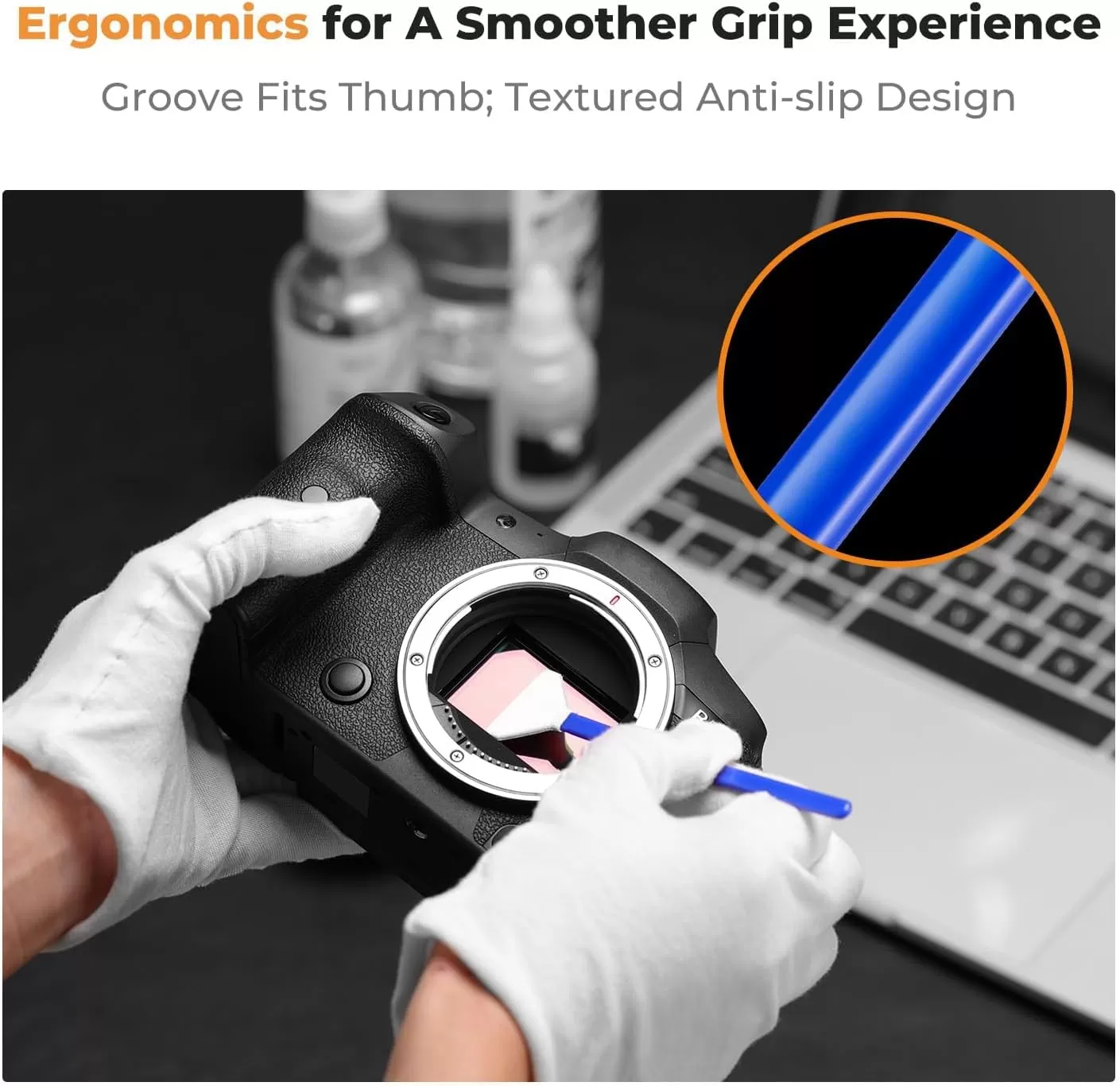 Hộp 20 que vệ sinh cảm biến K&F Concept 20pcs APS-C 16mm - SKU.1695