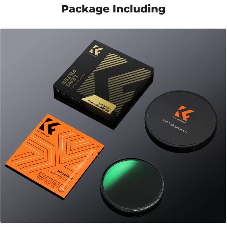 Filter phân cực CPL  - màu sắc trung thực, phản xạ siêu thấp K&F Concept - KF01.2893