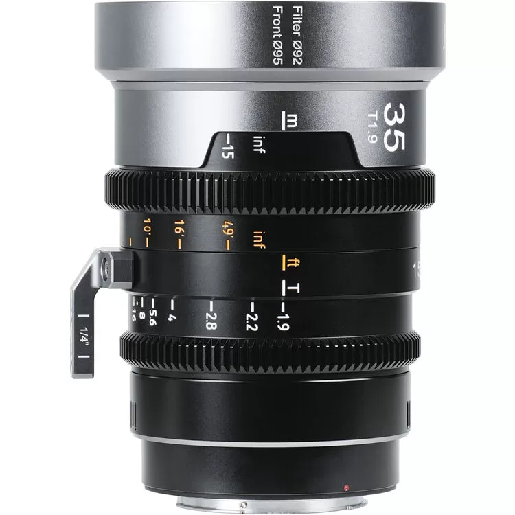 Ống kính cine anamorphic Sirui IronStar 35mm T1.9 Full Frame – 1.5x, PL/EF, Cinema Lens chuyên nghiệp