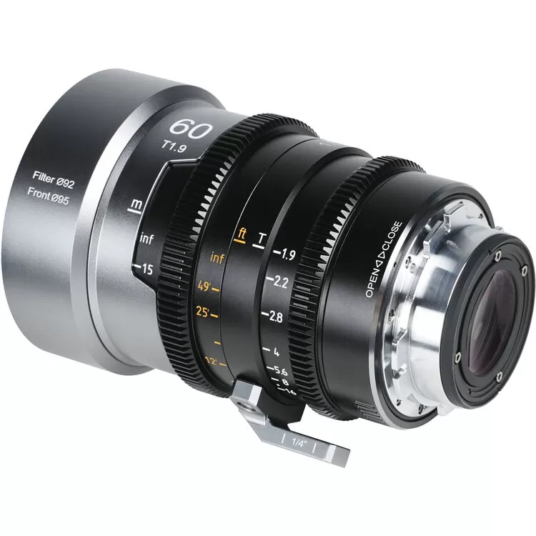 Ống kính Cine Anamorphic Sirui IronStar 60mm T1.9 Full Frame – 1.5x, PL/EF, Cinema Lens chuyên nghiệp