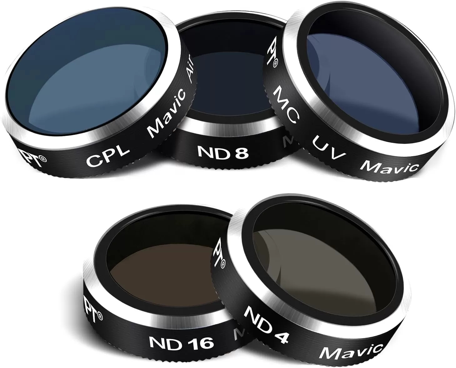 Bộ filter K&F Concept 5 món cho DJI Mavic Air (ND4/ND8/ND16/UV/CPL)