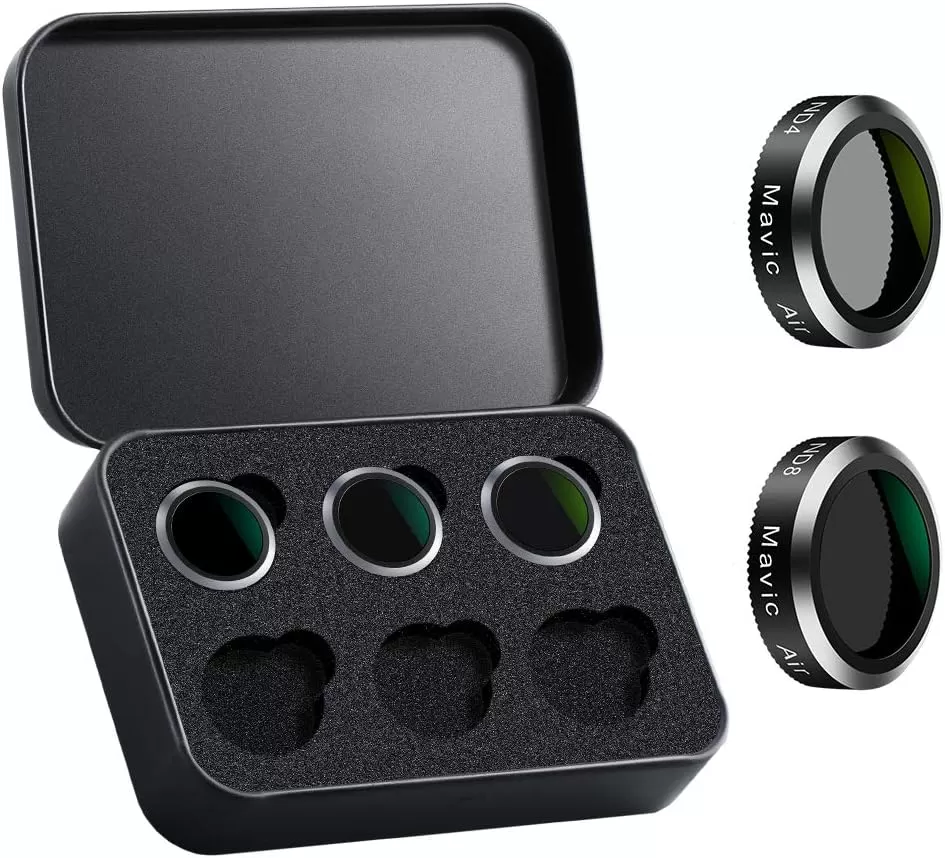Bộ filter K&F Concept 5 món cho DJI Mavic Air (ND4/ND8/ND16/UV/CPL)