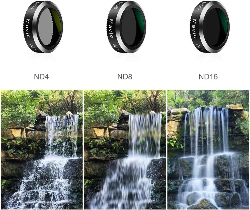 Bộ filter K&F Concept 5 món cho DJI Mavic Air (ND4/ND8/ND16/UV/CPL)